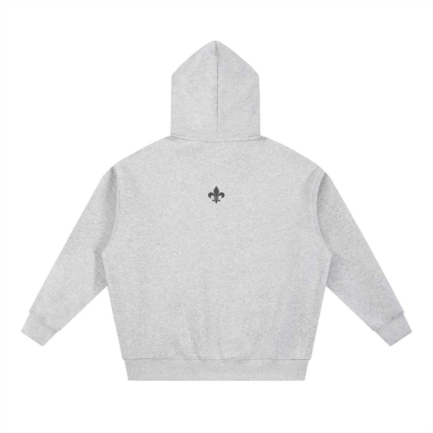HOODIE ZIP BOXY FLEUR DE LYS