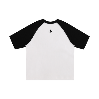 T-Shirt Ajusté Old School 100% Coton | Fleur de Lys
