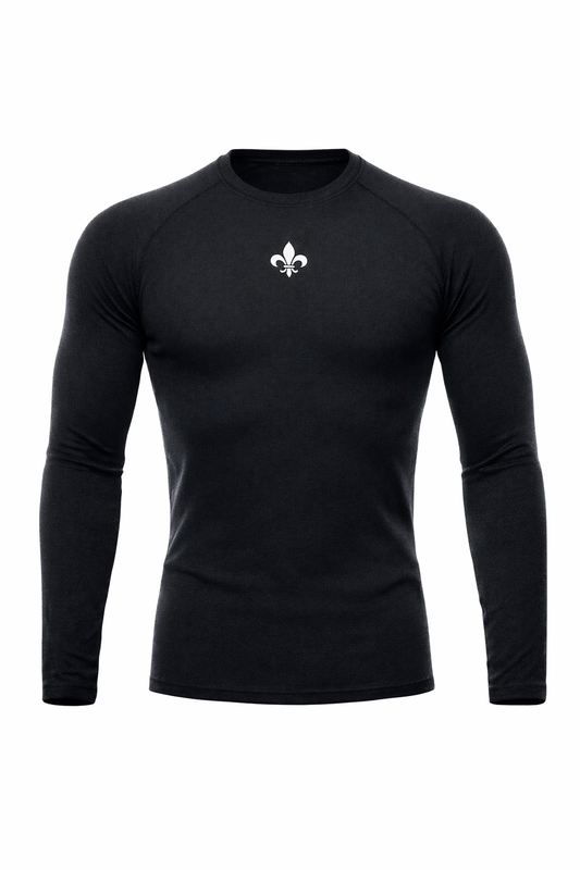 Chandail Compression Manches Longues | Fleur de Lys